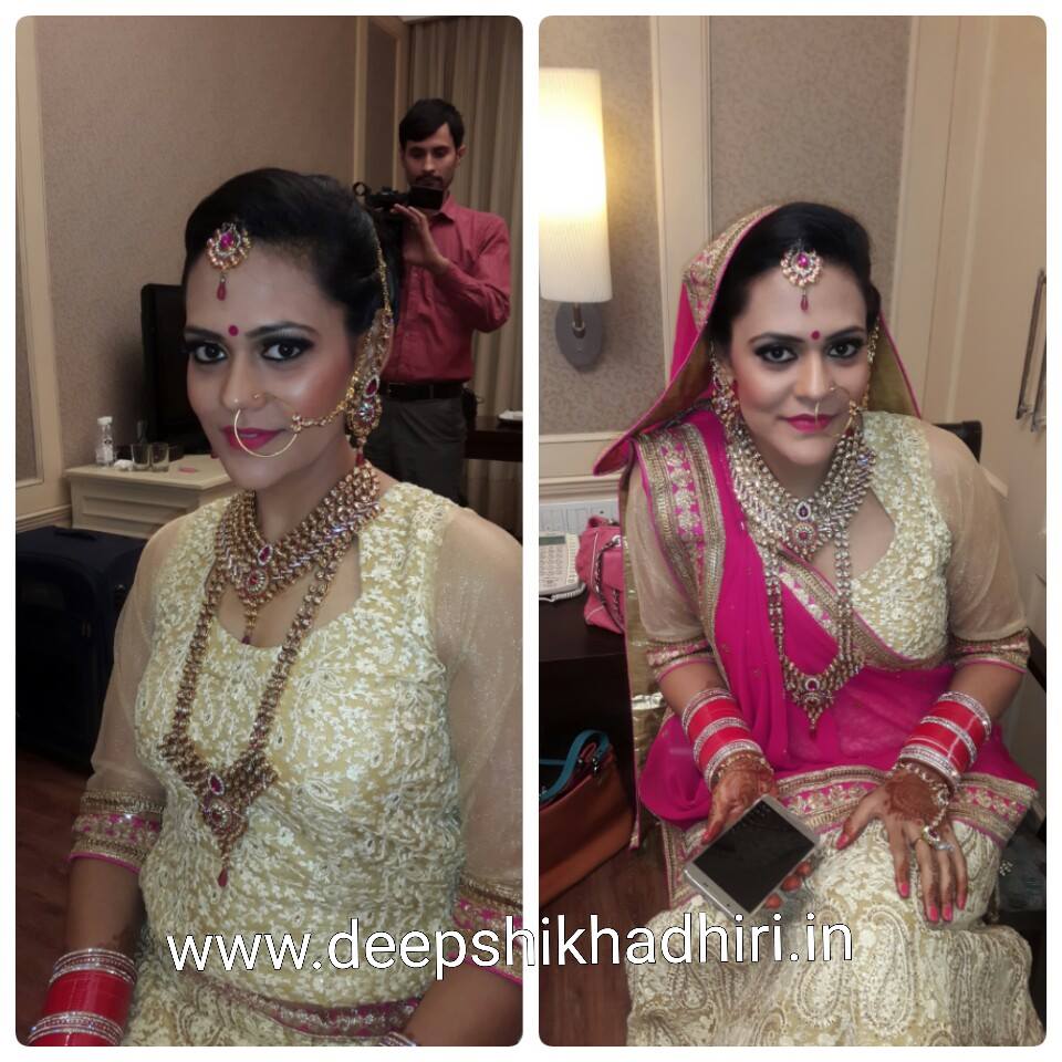 Reception Look by Deepshikha Dhiri Bridal-makeup | Weddings Photos & Ideas