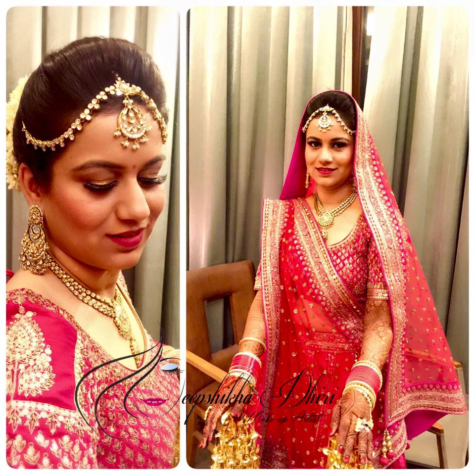 Bride Shoot by Deepshikha Dhiri Bridal-makeup | Weddings Photos & Ideas