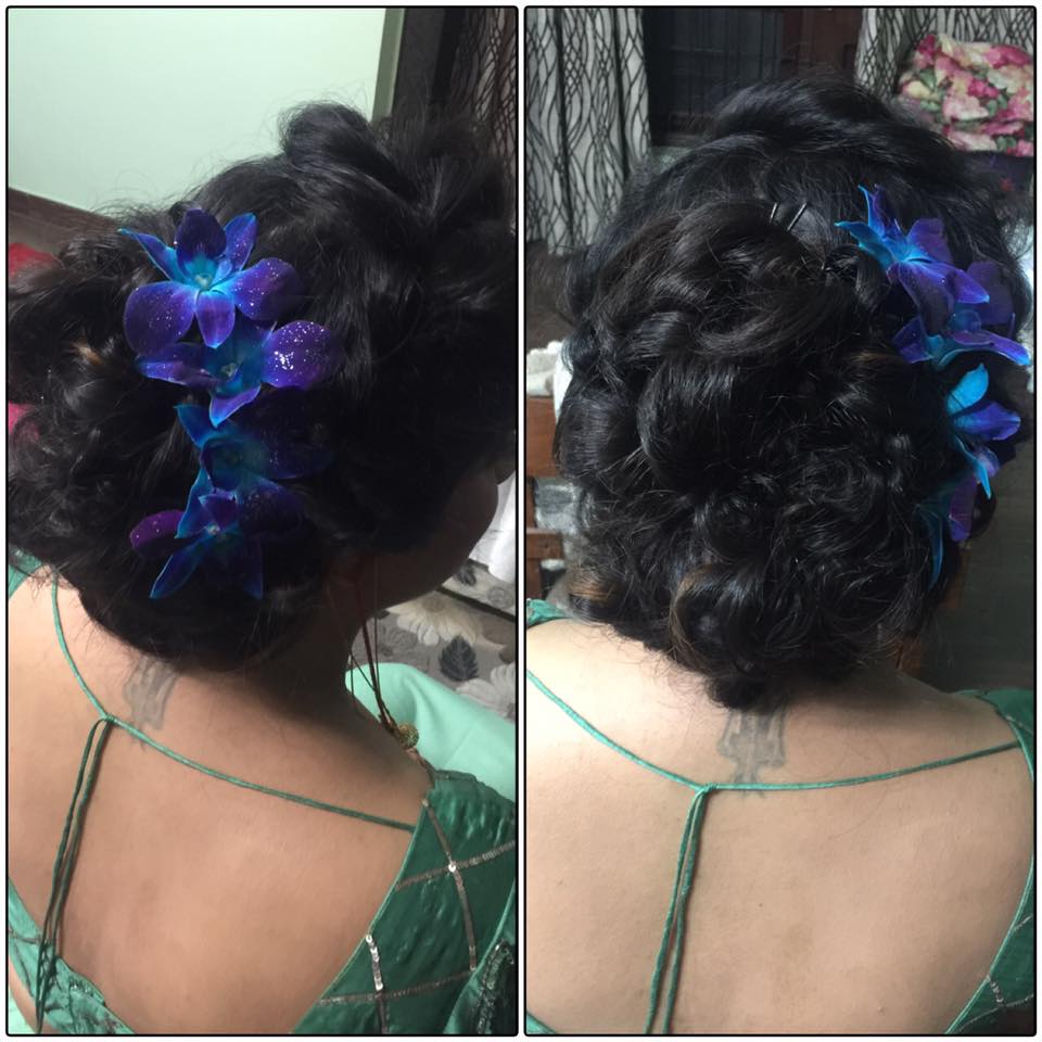 Hairstyle of a bride by Deepshikha Dhiri Wedding-photography | Weddings Photos & Ideas