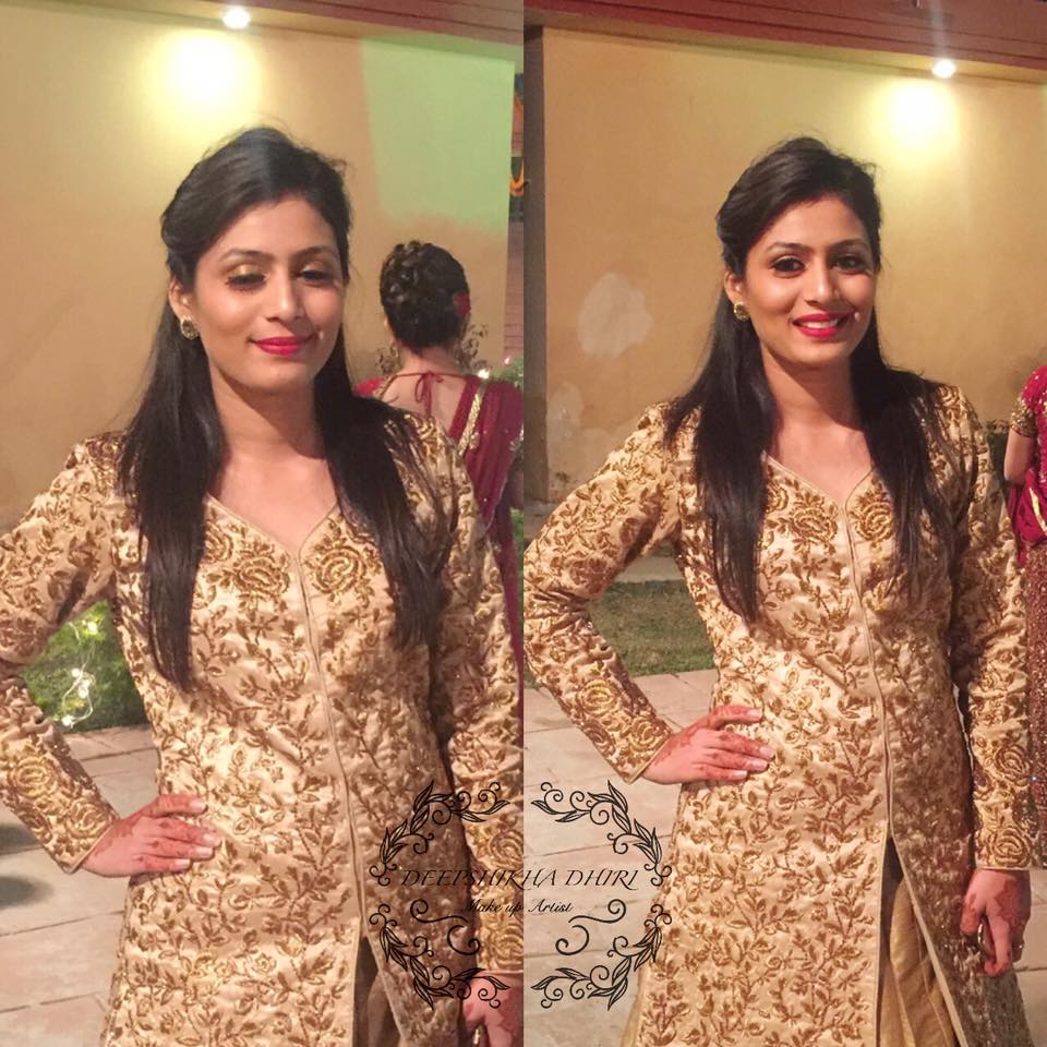 Bride in Golden Attire by Deepshikha Dhiri Wedding-photography | Weddings Photos & Ideas