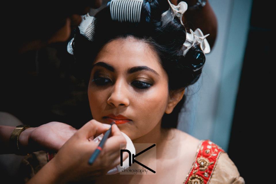 The bride prepares herself for the day by Nikhil Kapur Photography Wedding-photography | Weddings Photos & Ideas