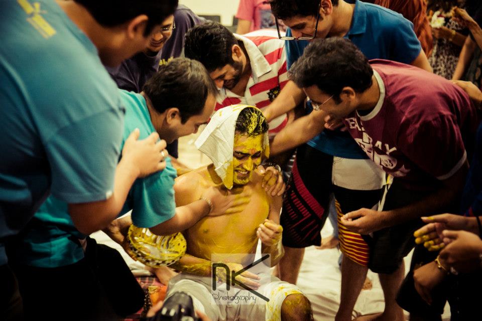Haldi Ceremony In Full Swing by Nikhil Kapur Photography Wedding-photography | Weddings Photos & Ideas