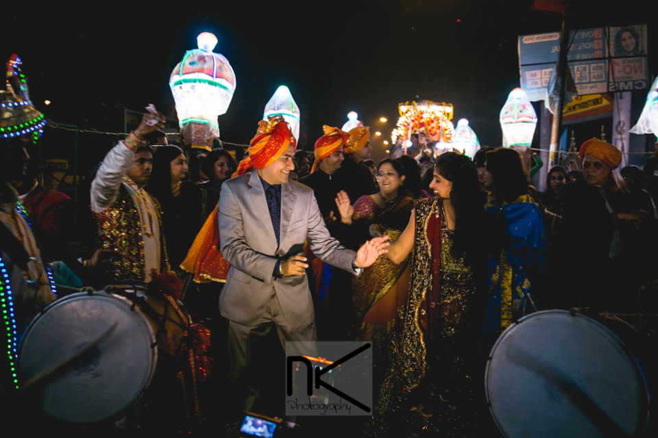 Baraati Dance Done At Its Best by Nikhil Kapur Wedding-photography | Weddings Photos & Ideas