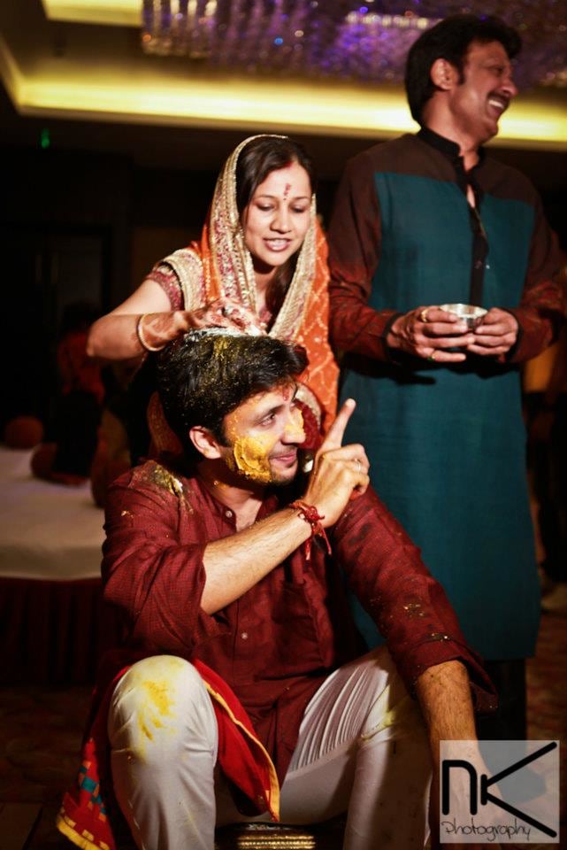 Haldi Ceremony On Point by Nikhil Kapur Wedding-photography | Weddings Photos & Ideas