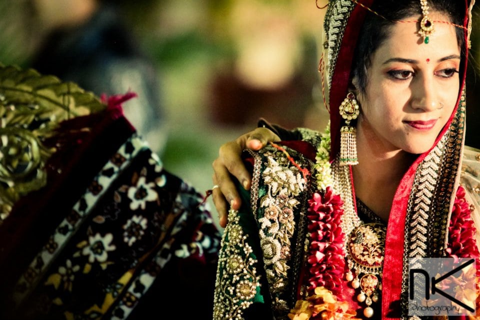 Bridal look on point by Nikhil Kapur Wedding-photography | Weddings Photos & Ideas