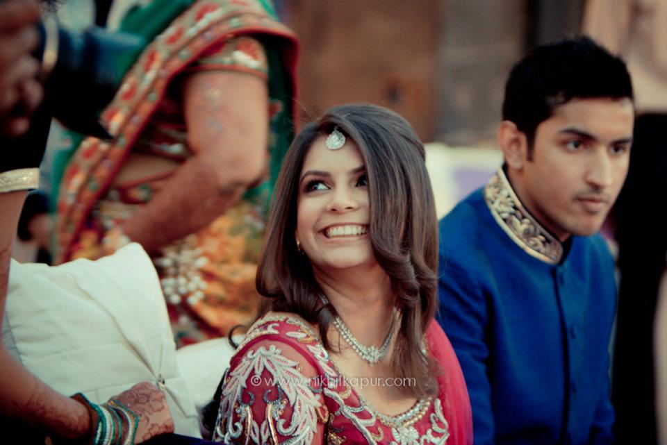 The candid bride by Nikhil Kapur Photography Wedding-photography | Weddings Photos & Ideas