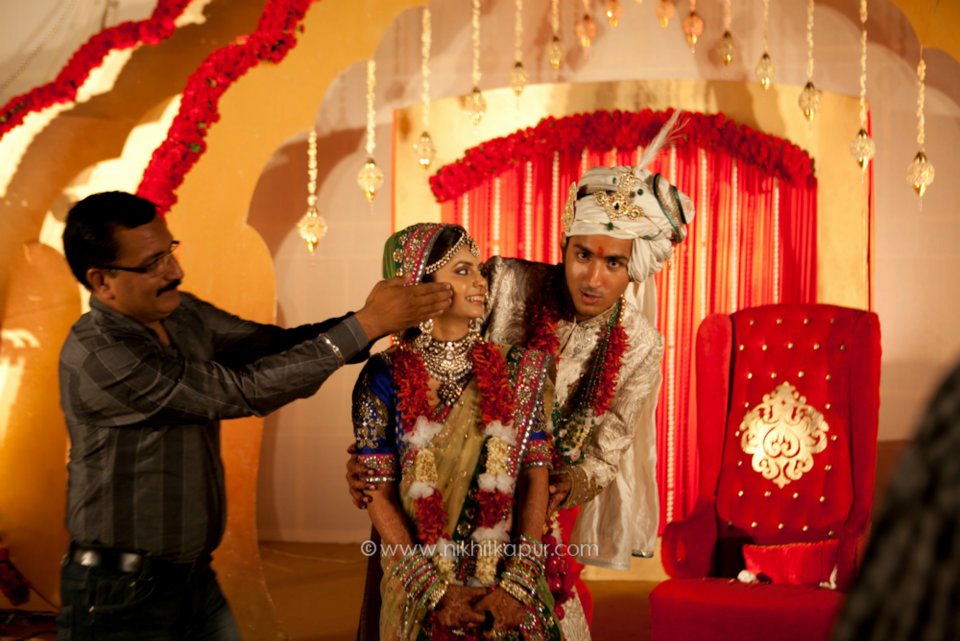 The couple poses for the day by Nikhil Kapur Photography Wedding-photography | Weddings Photos & Ideas