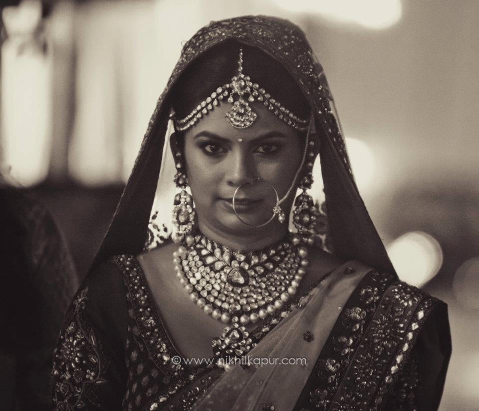 The perfect bridal shot by Nikhil Kapur Photography Wedding-photography | Weddings Photos & Ideas