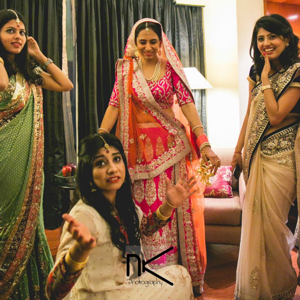 The bride goes candid by Nikhil Kapur Photography Wedding-photography | Weddings Photos & Ideas