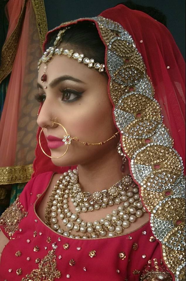 Bridal look on point by Nishi Singh Bridal-makeup | Weddings Photos & Ideas