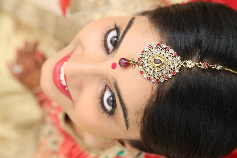 The beautiful bride by Nishi Singh Bridal-makeup | Weddings Photos & Ideas