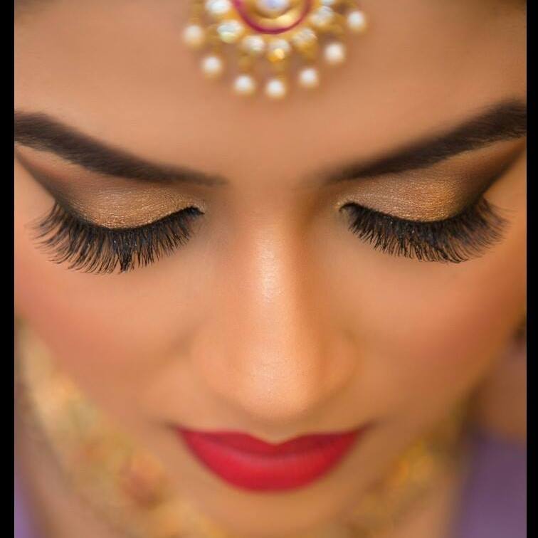 Sharp edged smudge look by Pooja Sonik Shukla Bridal-makeup | Weddings Photos & Ideas