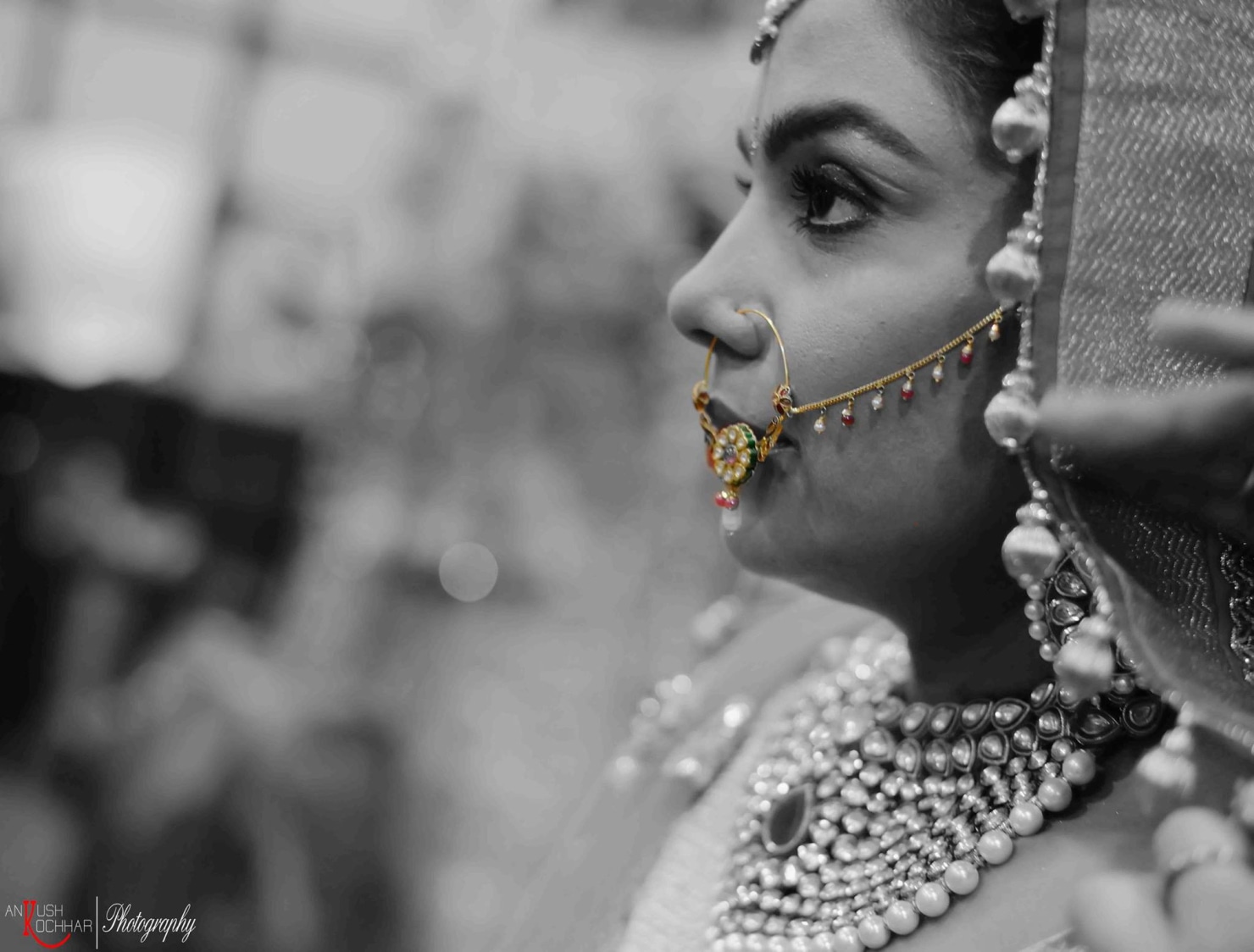 Bride Monochrome Shot by AKfotography Wedding-photography | Weddings Photos & Ideas
