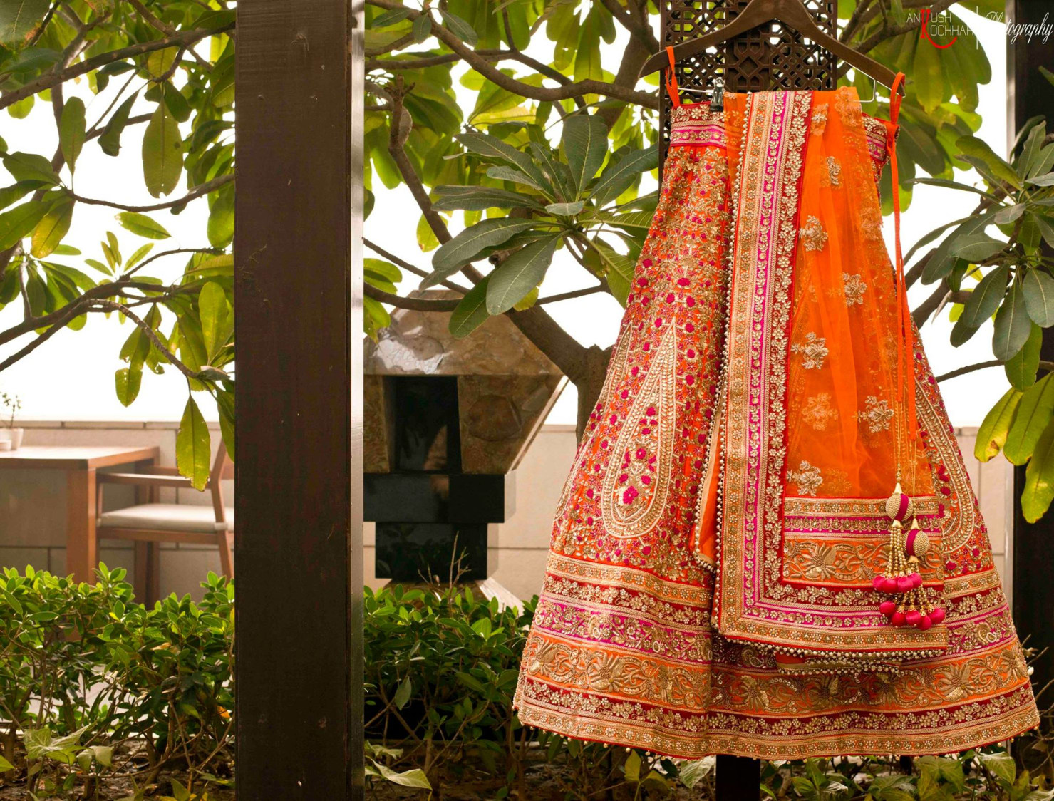 Orange wedding attire by AKfotography Wedding-photography | Weddings Photos & Ideas