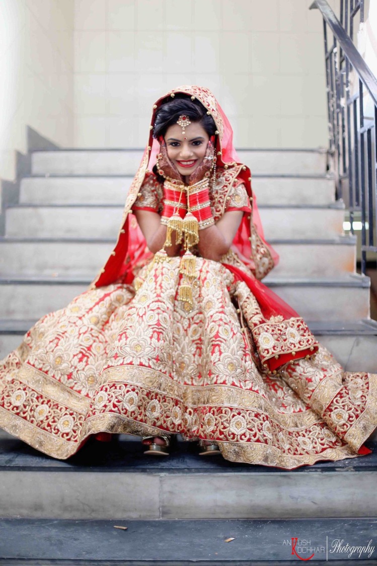 Red lehenga never goes out of style ! by AKfotography Wedding-photography | Weddings Photos & Ideas