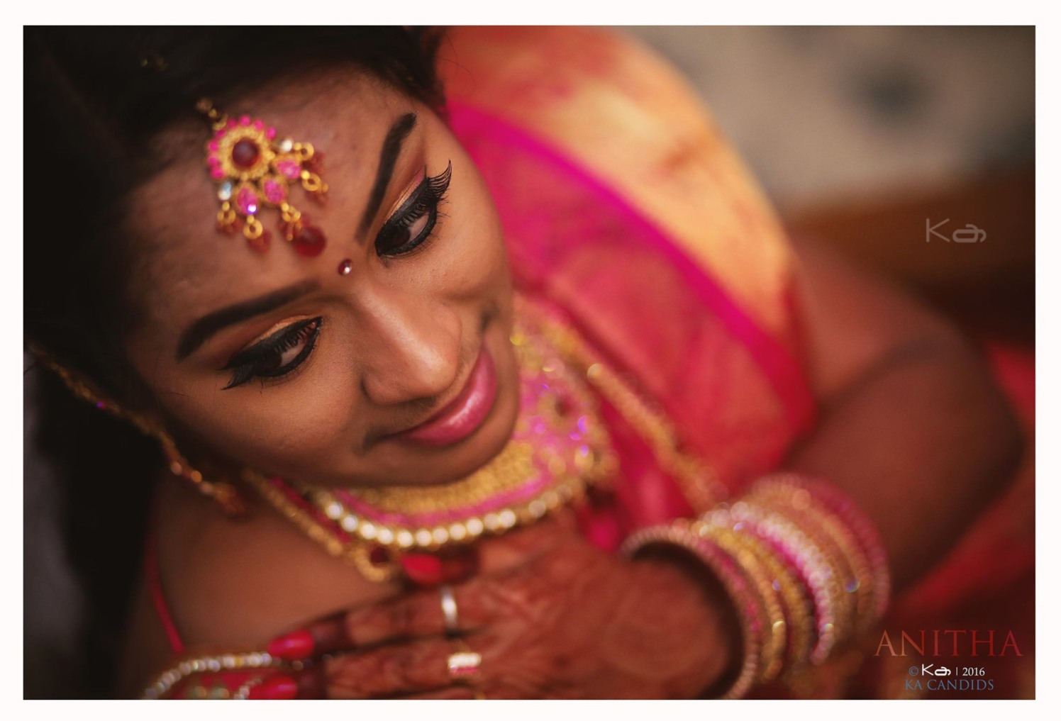 Winged eyeliner by KA Candids Wedding-photography | Weddings Photos & Ideas