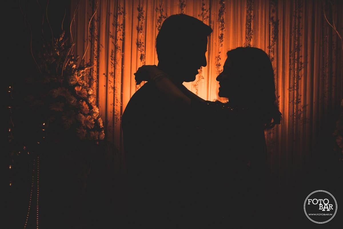 Smashingly beautiful silhouette by Fotobar Wedding-photography | Weddings Photos & Ideas
