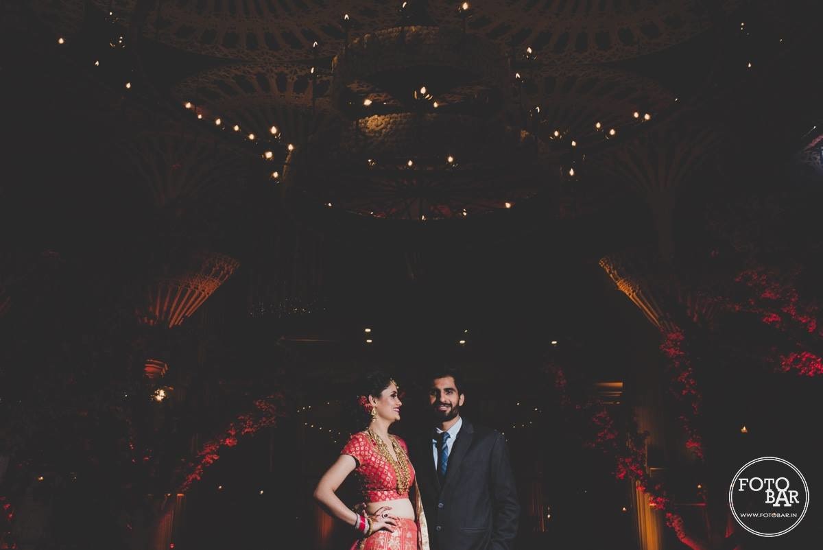 Glittering couple under the lights by Fotobar Wedding-photography | Weddings Photos & Ideas