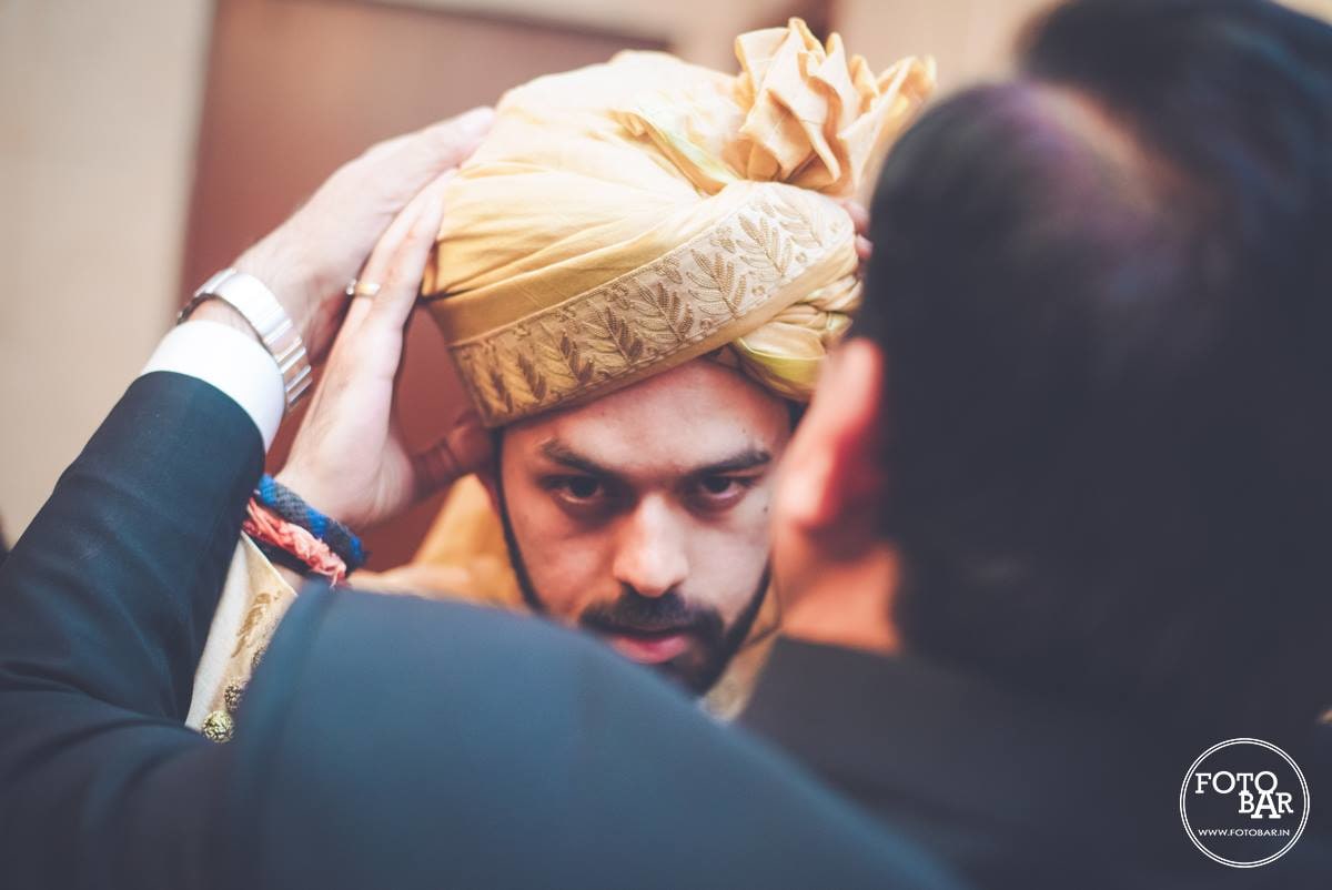 Adorned groom by Fotobar Wedding-photography | Weddings Photos & Ideas