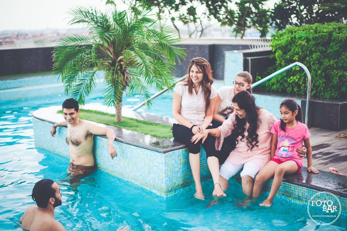 Some fun besides the pool by Fotobar Wedding-photography | Weddings Photos & Ideas