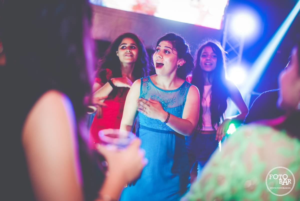 Fun at sangeet ceremony by Fotobar Wedding-photography | Weddings Photos & Ideas