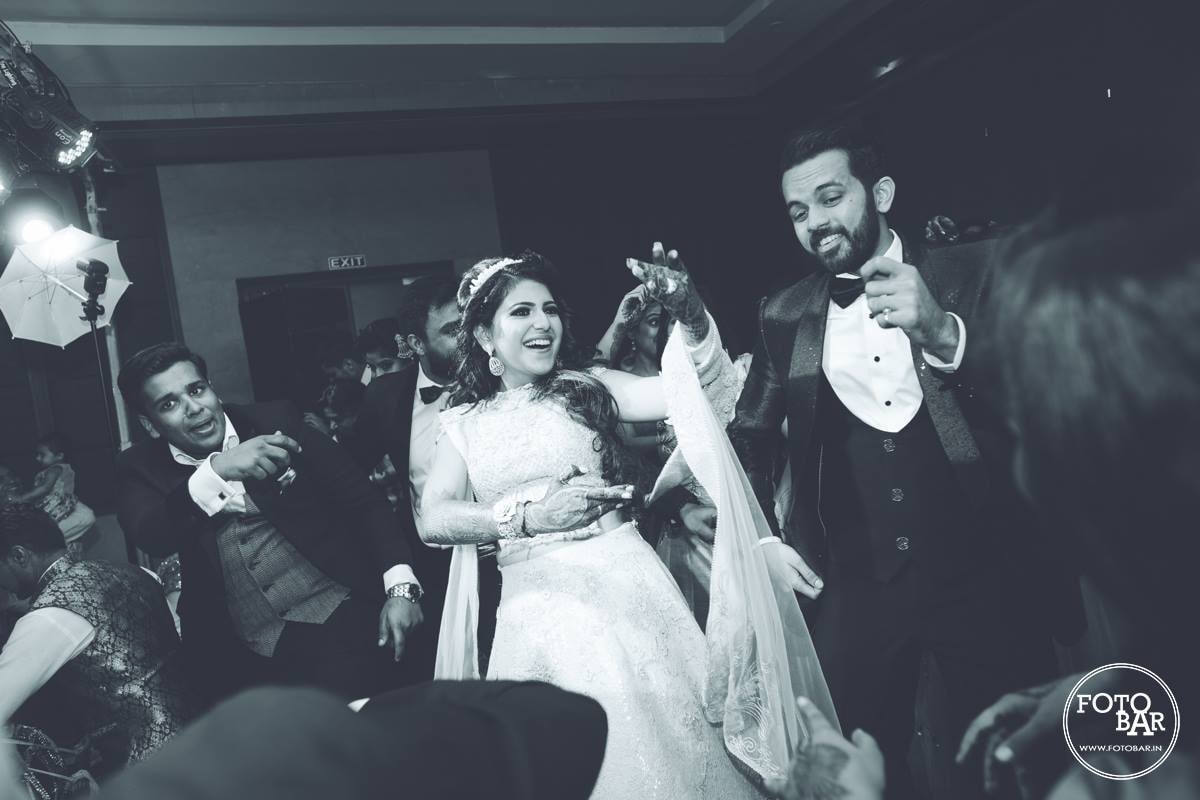 Jubilant couple by Fotobar Wedding-photography | Weddings Photos & Ideas
