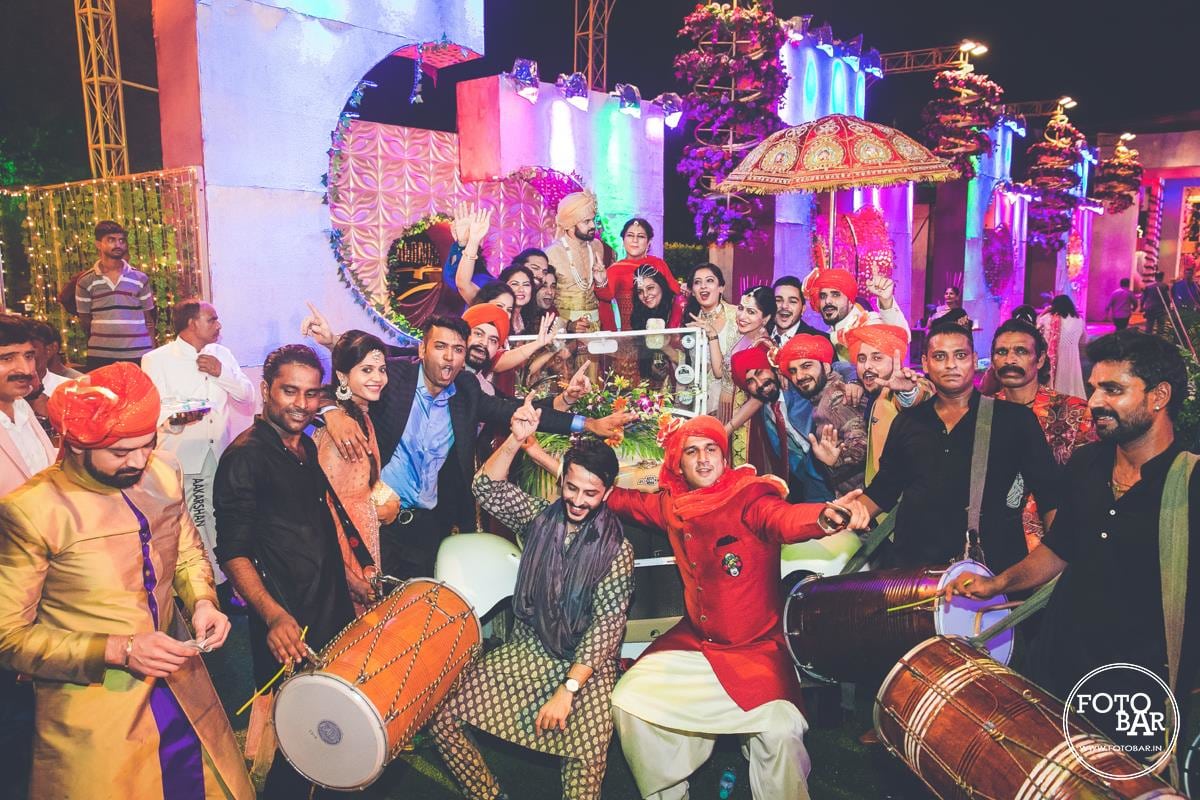 Band baaja baraat by Fotobar Wedding-photography | Weddings Photos & Ideas