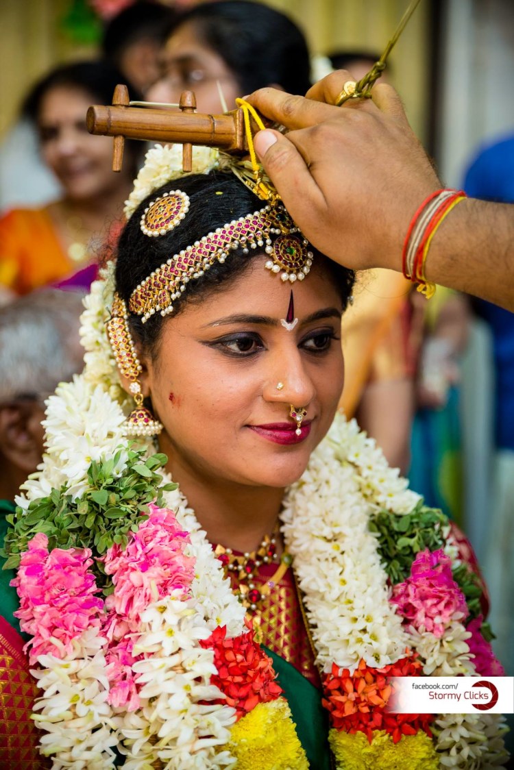 Gorgeous South Indian Bride In Traditional Gemstone And Pearl Jewellery by Deepak Subramanian Bridal-jewellery-and-accessories | Weddings Photos & Ideas