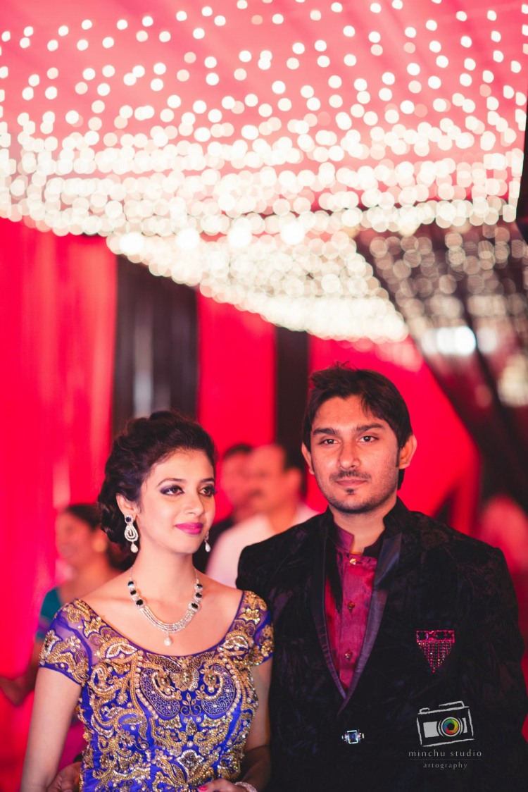 Couple at wedding Reception by Minchu Studio Wedding-photography | Weddings Photos & Ideas