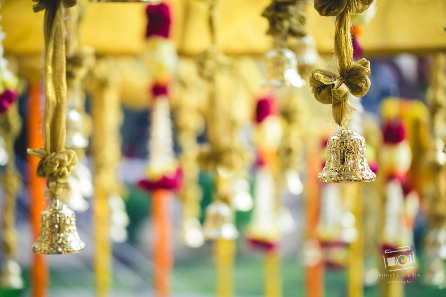 Golden Bells Wedding Decor by Shreyanka Sujay Wedding-photography Wedding-decor | Weddings Photos & Ideas