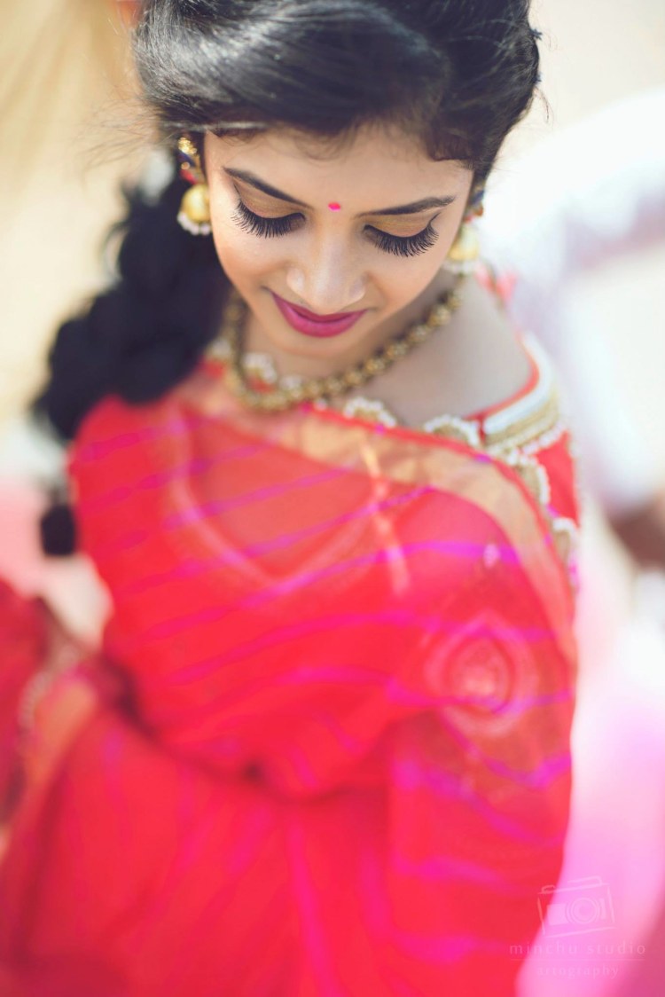 Beautiful Saree by Minchu Studio Wedding-photography Bridal-jewellery-and-accessories | Weddings Photos & Ideas