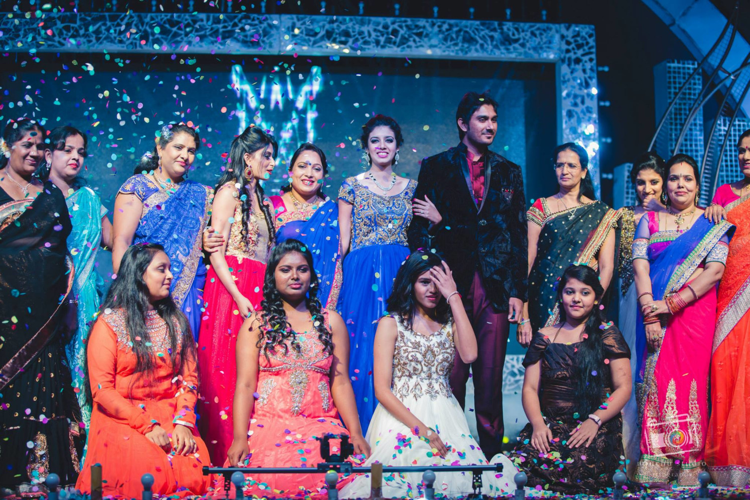 Wedding Reception by Minchu Studio Wedding-photography Bridal-jewellery-and-accessories Groom-wear-and-accessories | Weddings Photos & Ideas