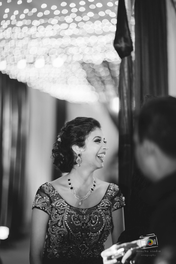 Happy Bride by Minchu Studio Wedding-photography Bridal-jewellery-and-accessories | Weddings Photos & Ideas