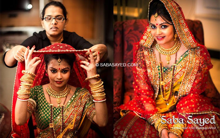Wedding day look by Saba Sayed Bridal-makeup | Weddings Photos & Ideas