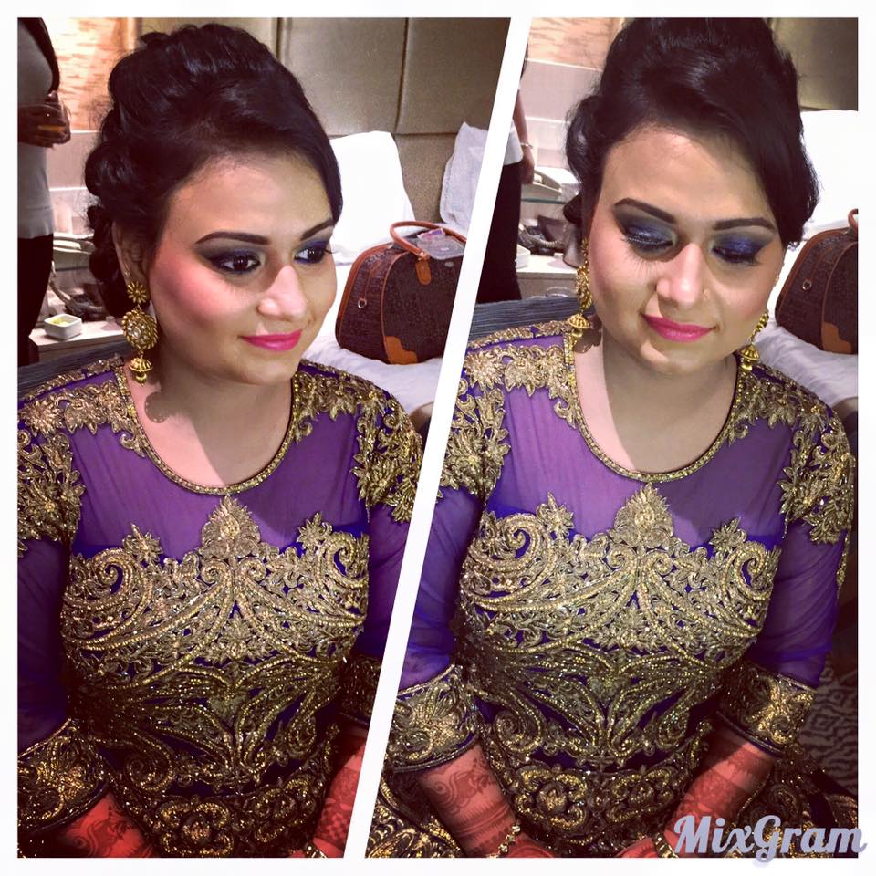 Sangeet look by Reshu Nagpal Bridal-makeup | Weddings Photos & Ideas