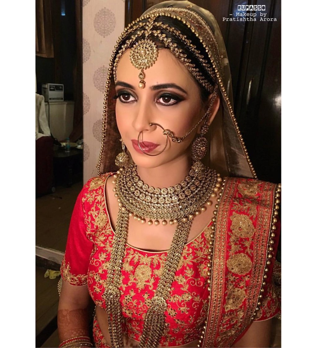 The serene look by Pratishtha Arora Bridal-makeup | Weddings Photos & Ideas