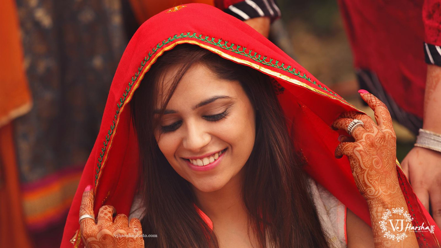 The Bride with a Beautiful Smile by Vjharsha Photography Wedding-photography | Weddings Photos & Ideas