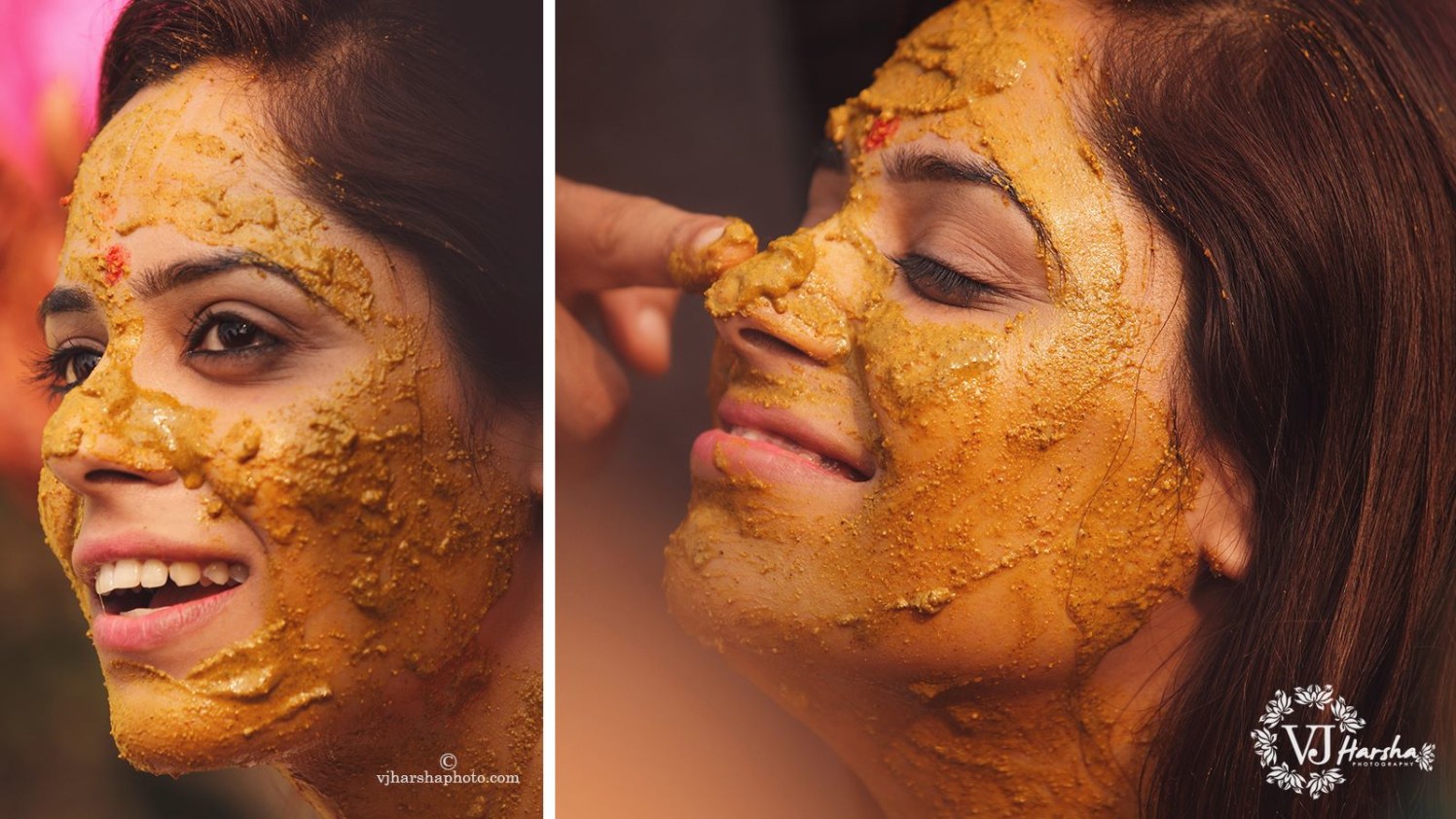 Bride Covered in Haldi by Vjharsha Photography Wedding-photography | Weddings Photos & Ideas