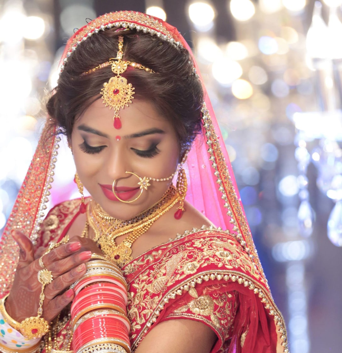Bride Wearing Ravishing Bridal Jewellery by Mukesh bijalwan Wedding-photography Bridal-jewellery-and-accessories Bridal-makeup | Weddings Photos & Ideas
