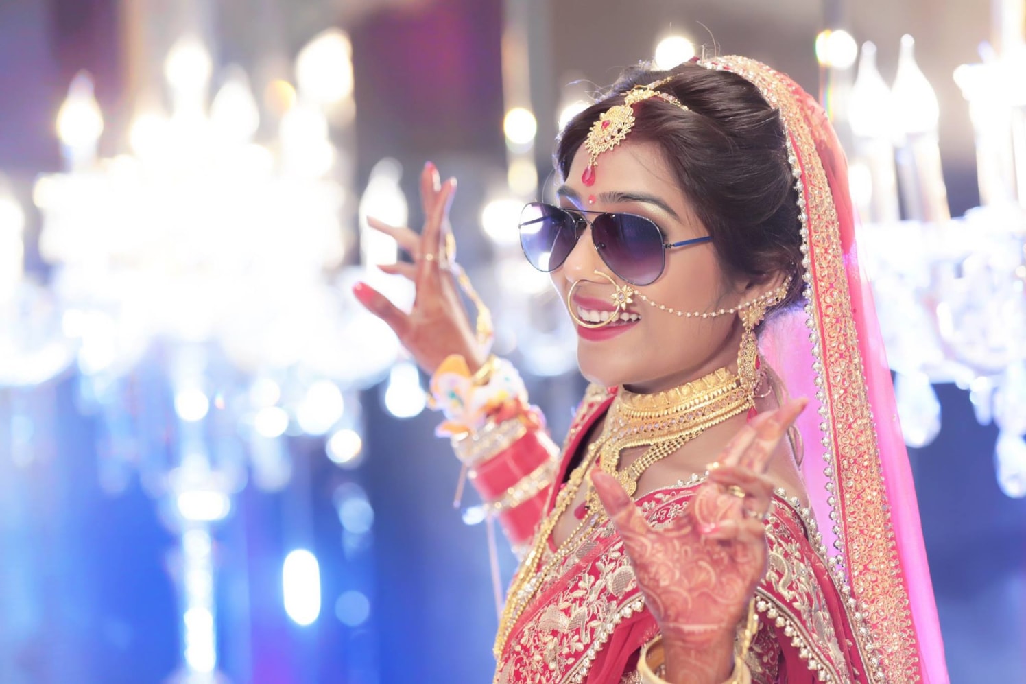 Joyful Queen by Mukesh bijalwan Wedding-photography Bridal-jewellery-and-accessories Bridal-makeup | Weddings Photos & Ideas