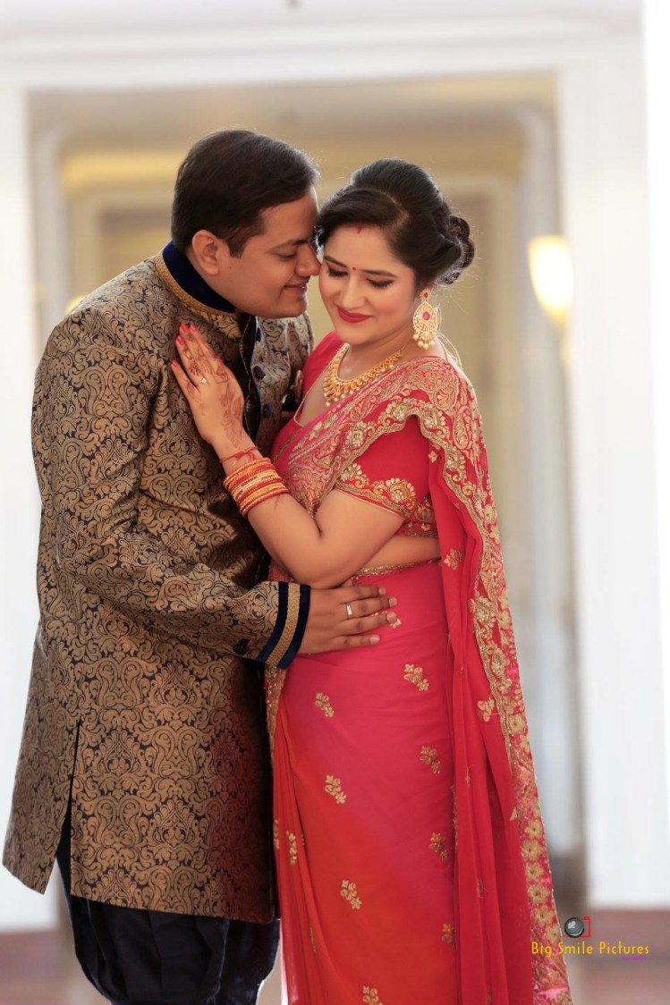 Couple On Their Wedding Reception Day by Mukesh bijalwan Wedding-photography | Weddings Photos & Ideas