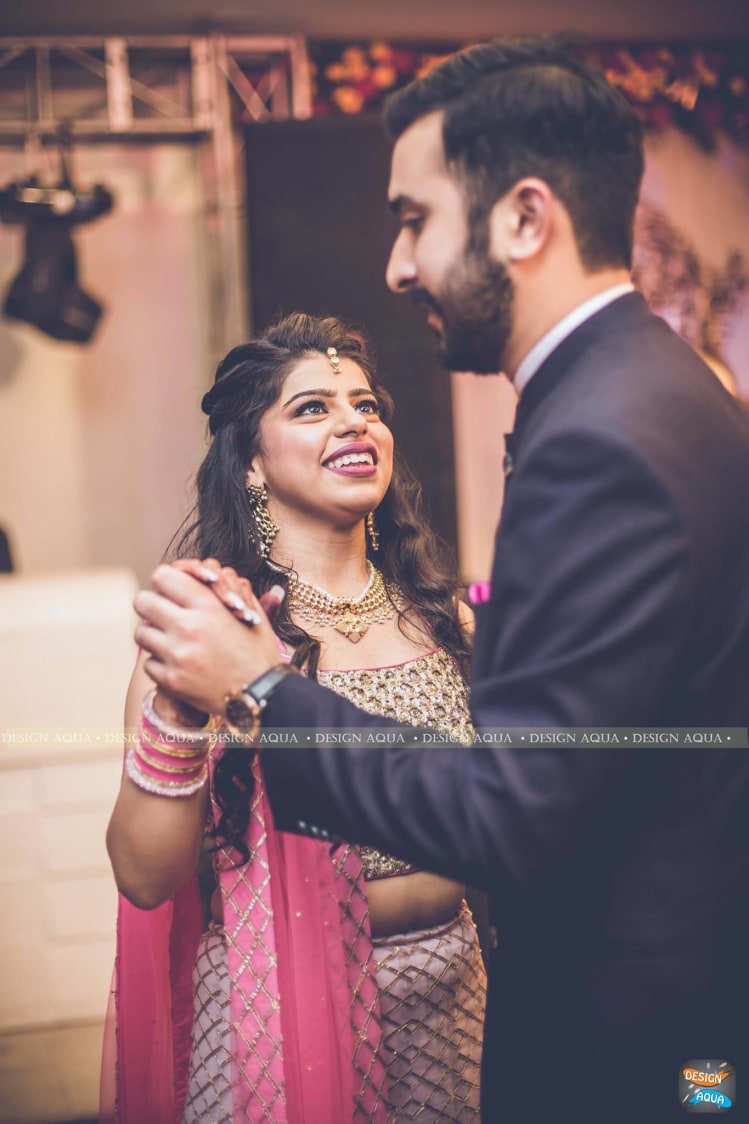 Candid Shot Of A Couple Waltz by Priyanka Kamboj Wedding-photography | Weddings Photos & Ideas