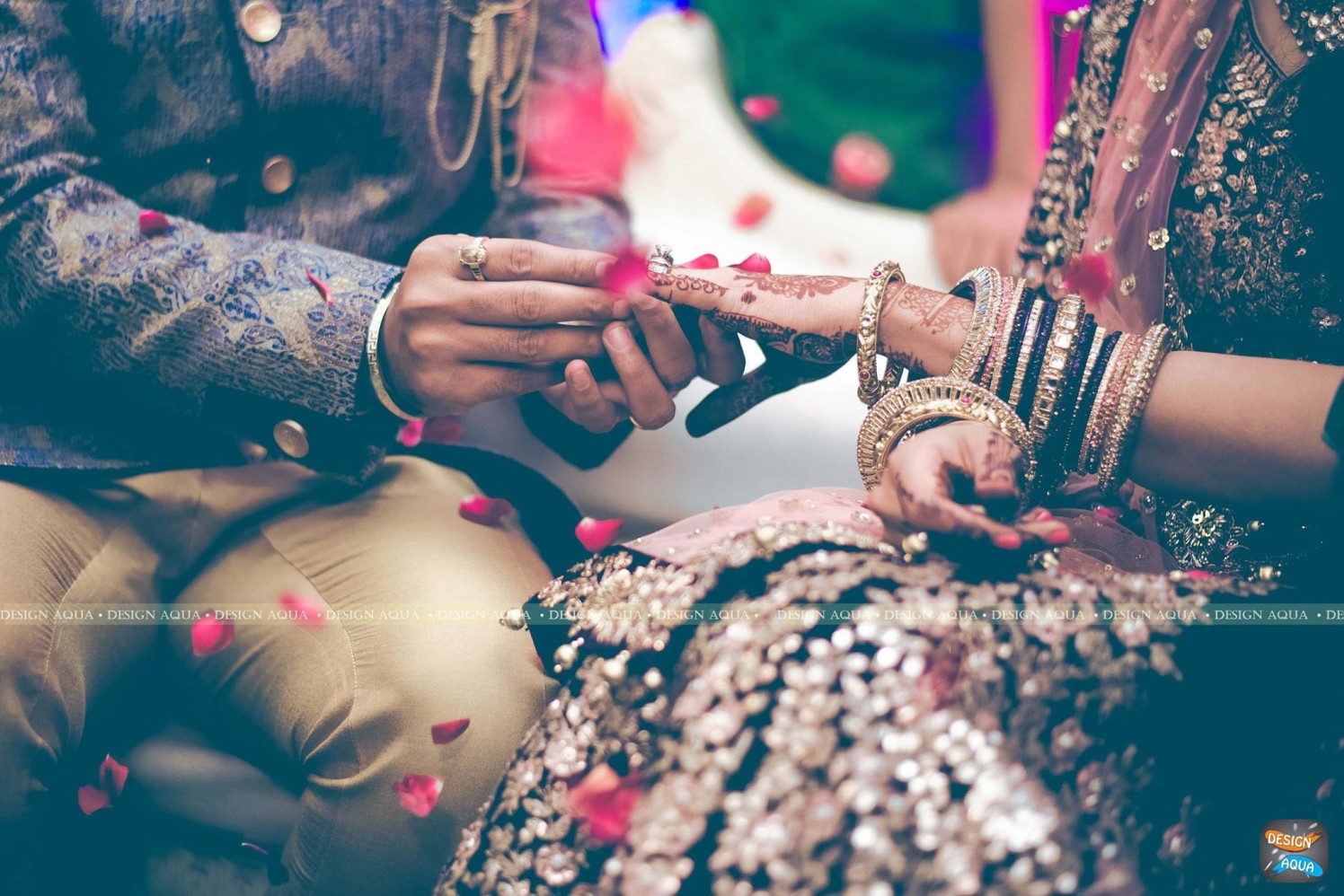 Beautiful Capture of the Ring Ceremony by Priyanka Kamboj Wedding-photography | Weddings Photos & Ideas