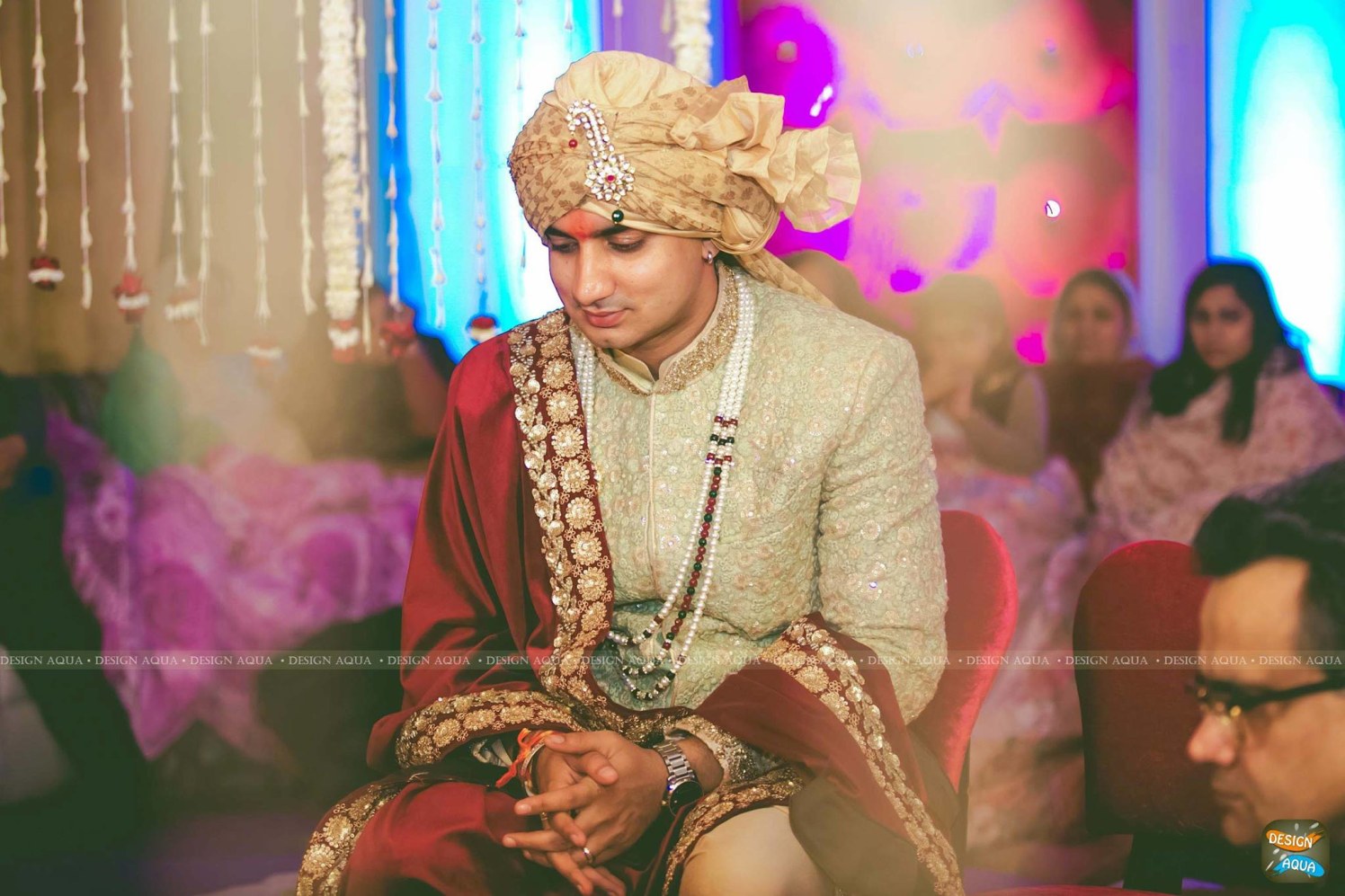 Befitted groom's ensemble by Design Aqua Wedding-photography | Weddings Photos & Ideas