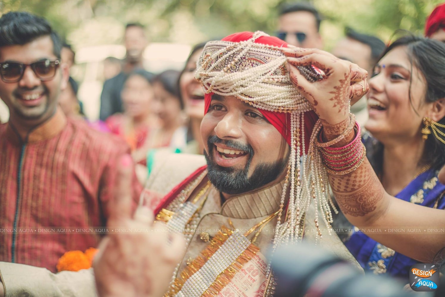 Astounding laughter of groom! by Design Aqua Wedding-photography | Weddings Photos & Ideas