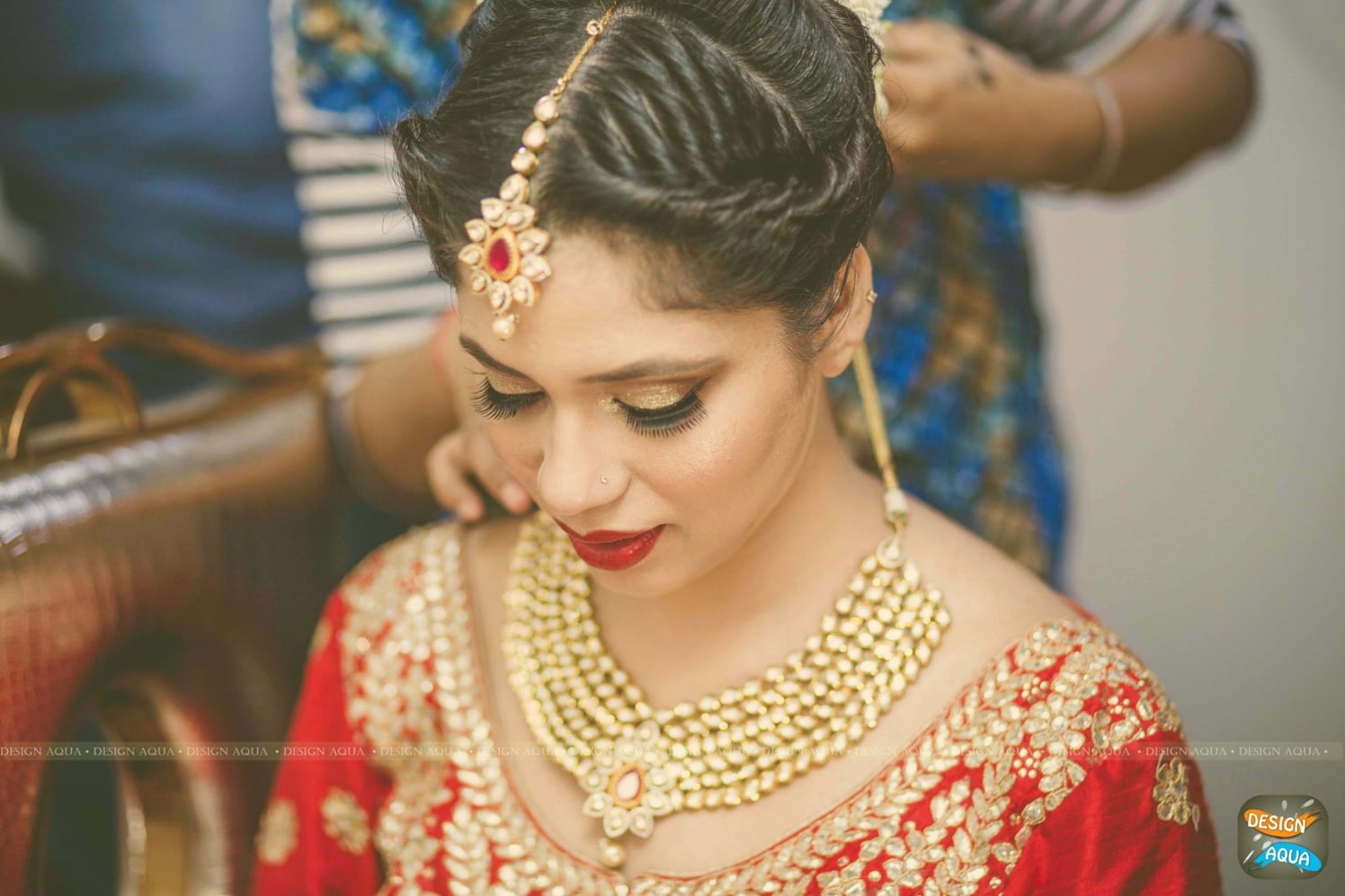 Priming with sparkle by Design Aqua Wedding-photography | Weddings Photos & Ideas