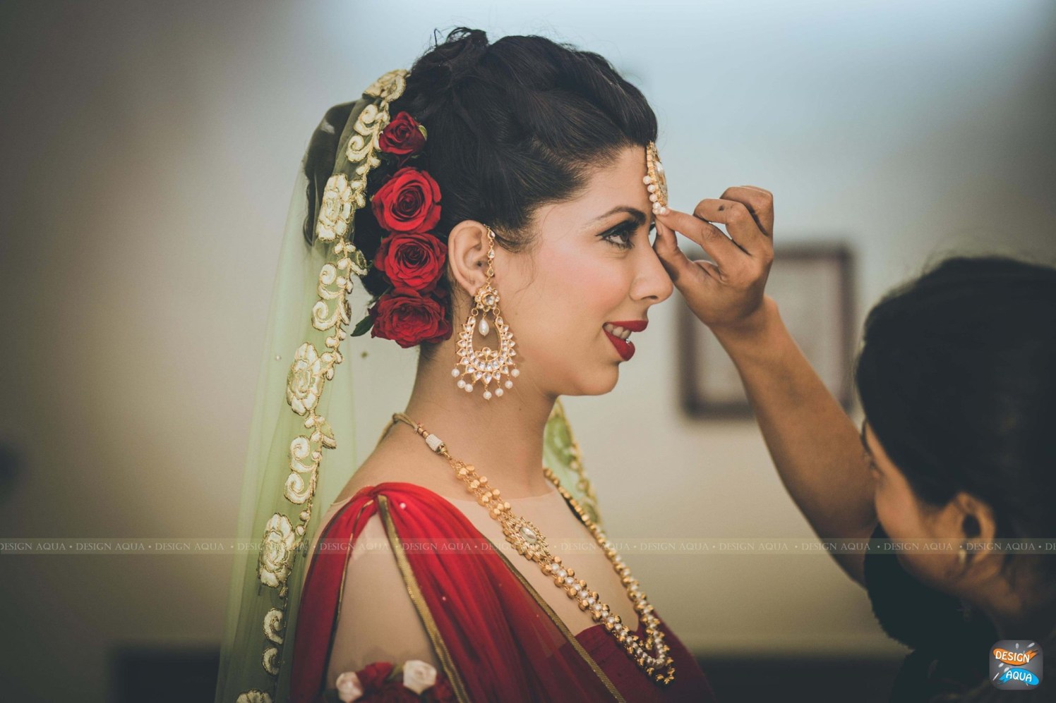 Beautiful Kundan and Pearl Earrings by Design Aqua Wedding-photography | Weddings Photos & Ideas