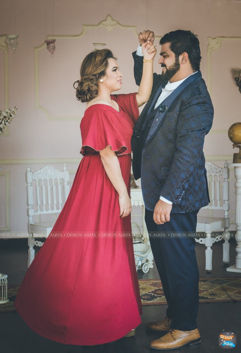 Elegant Capture of Waltz Move By Bride and Groom To-Be by Priyanka Kamboj Wedding-photography Wedding-hairstyles Groom-wear-and-accessories Wedding-dresses | Weddings Photos & Ideas