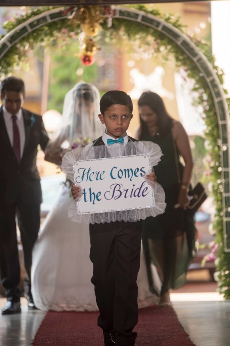 Candid Shot Of Bride's Kin Affirming The Entrance by Terence Savio Pimenta Wedding-photography | Weddings Photos & Ideas