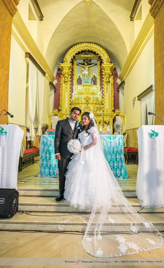 Traditional Shot Of Heavenly Christian Bridegroom At The Altar by Terence Savio Pimenta Wedding-photography | Weddings Photos & Ideas
